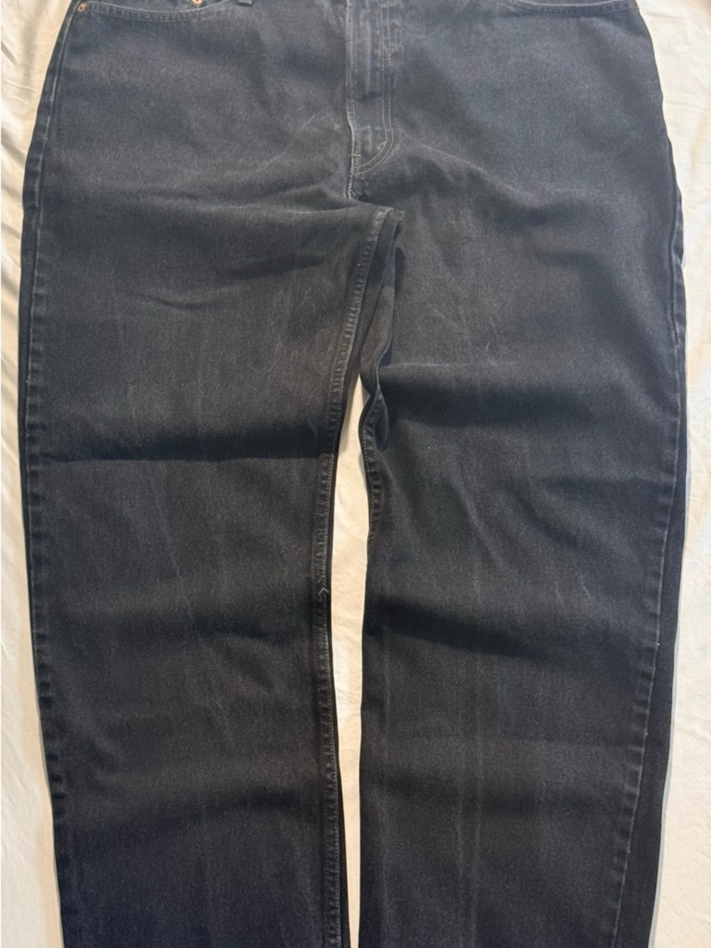 Y2K 2007 Black Levi’s 550 Relaxed 100% Cotton Twill Denim